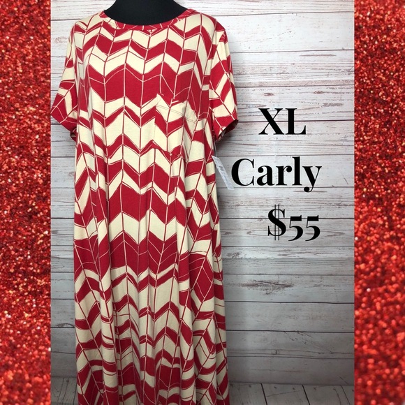 LuLaRoe Carly Dress - Picture 1 of 3